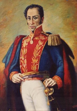 1783 — Nasceu Simon Bolívar. ” Maldito é o soldado que aponta sua arma contra seu povo “